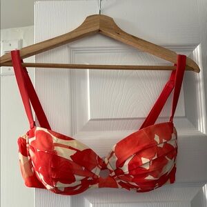 SHAN floral bikini top - size 10